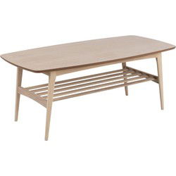 Salontafel - Naturel - 120x60x47cm - Wova