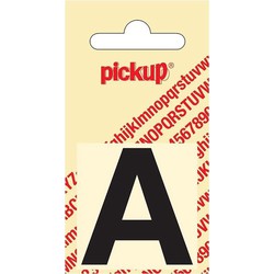 Plakletter Helvetica 40 mm Sticker zwarte letter a - Pickup