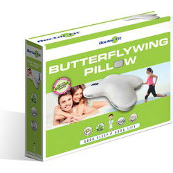 Latex Kussen Doctor Fit® Butterfly - 46x53 cm - Wit