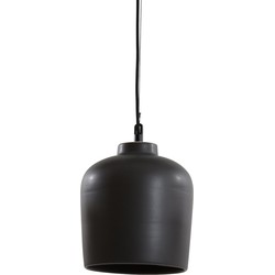 Light & Living - Hanglamp DENA - Ø22.5x25cm - Zwart