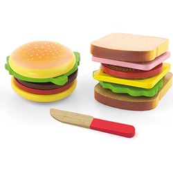 Viga Toys Viga Toys Hamburger en sandwich. +18mnd