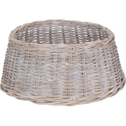 Rotan/rieten kerstboomrokken/kerstboommanden 60 cm diameter - Kerstboommand / huls