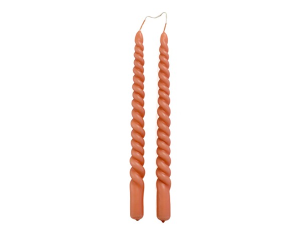 Rustik Lys - Dinerkaars Swirl Brique - 