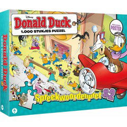Disney Donald Duck Puzzel Spreekwoordenpret 2 1000 Stukjes + Poster