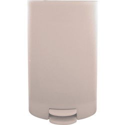 MSV kleine pedaalemmer - kunststof - 3L - 15 x 27 cm - Badkamer/toilet - Pedaalemmers