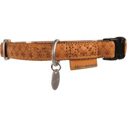 MACLEATHER HALSBAND BRUIN 20 MMX35-50 CM