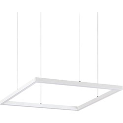 Ideal Lux - Oracle slim - Hanglamp - Aluminium - LED - Wit