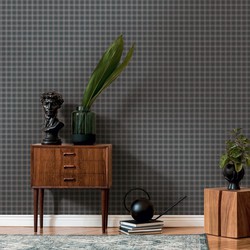 Livingwalls behang figuratief motief grijs, bruin, zwart en wit - 53 cm x 10,05 m - AS-390648