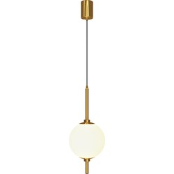 Maytoni - Hanglamp The Sixth Sense - Messing - Ø18