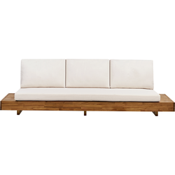 Beliani MARETTIMO - Tuinsofa-Lichte houtkleur-FSC® gecertificeerd acaciahout