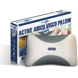 Dr.Fit - Sport Airco Visco Pillow - 40 x 60 x 12 cm - Ademend - Blue Line