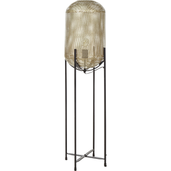 Beliani KAMINI - Staande lamp-Messing-IJzer