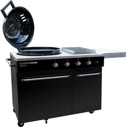 Outdoorchef Lugano 570 G EVO barbecue op gas zwart
