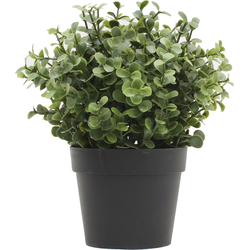 Kunstplant Buxus groen in pot UV