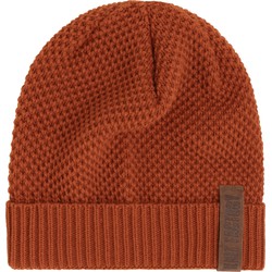 Knit Factory Jazz Gebreide Muts Heren & Dames - Beanie - Terra - One Size