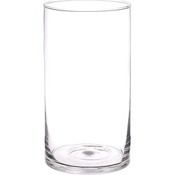 Rechte bloemenvaas glas 30 cm - Vazen