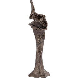 PTMD Kandelaar Mataly - 20x18x65 cm - Aluminium - Messing