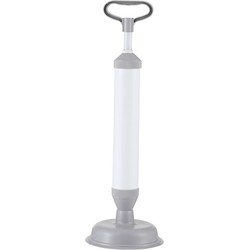 Decopatent - Krachtige WC Ontstopper met Zuignap - Gootsteenontstopper - Ontstoppingspomp Gootsteen - WC Plopper met pomp en zuig functie