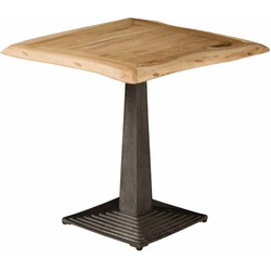 Tower living Bistro Tree-trunk cafe table 80x80x78 - top 4