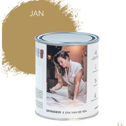 Spinder x Eva van de Ven 1L matte muurverf - Jan