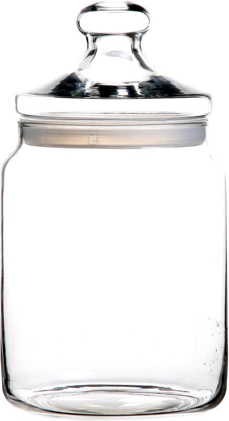 Luminarc Club Snoeppot - Glazen Voorraadpot met glazen deksel - Afsluitbaar - 2 liter - 