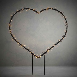 Garden d'light garden stake heart warm white 200led IP44 8 f