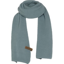 Knit Factory Jazz Gebreide Sjaal Dames & Heren - Stone Green - 200x30 cm