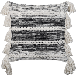 ROCHEA  - Sierkussen - Gebroken wit - 45 x 45 cm - Katoen