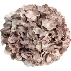 Kunst hortensia tak bruin 92 cm