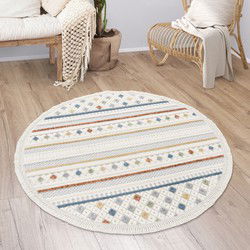 Laagpolig Vloerkleed Brimona - Scandi - Multi - 80x150 cm