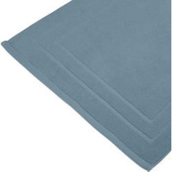 Badkamerkleed/badmat voor op de vloer blauw 50 x 70 cm - Badmatjes