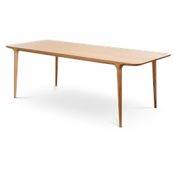 Fawn table houten eettafel naturel - 220 x 90 cm