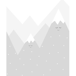 ESTAhome fotobehang bergen lichtgrijs - 200 x 279 cm - 159095