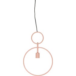 Light & Living - Hanglamp Dorina - 30x4x45 - Roze