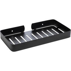 XIVADA Zeepbakje Sapo XL - Inclusief schroefset - Hangend - Zwart