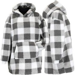 Unique Living - Hoodie Donna - 70x50cm - Grey