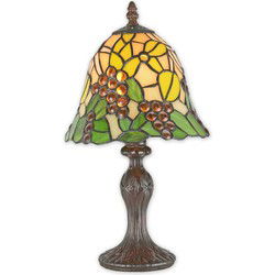 A TIFFANY STYLE TABLE LAMP