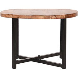 LABEL51 Bijzettafel Dex - Rough - Mangohout - 60 cm