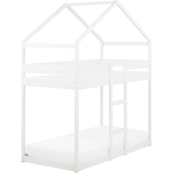 LABATUT - Stapelbed - Wit - 90 x 200 cm - Dennenhout