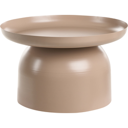 Beliani TORRENS - Salontafel-Beige-IJzer