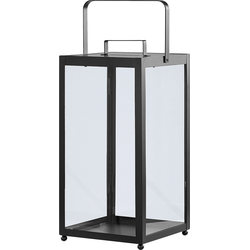 LEPAR - Lantaarn - Zwart 30 cm - IJzer