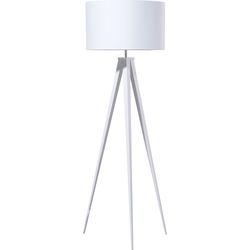 Beliani STILETTO - Staande lamp-Wit-IJzer