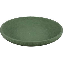 PTMD Schaal Hillie - 40x40x6 cm - Cement - Groen