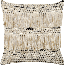 IRESINE  - Sierkussen - Beige - 45 x 45 cm - Katoen