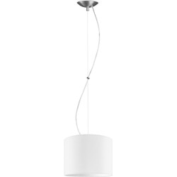 hanglamp basic deluxe bling Ø 25 cm - wit