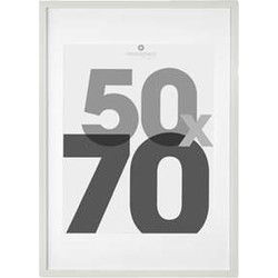 Atmosphera Fotolijstje - voor foto 50 x 70 cm - wit - MDF/Glas - Fotolijsten