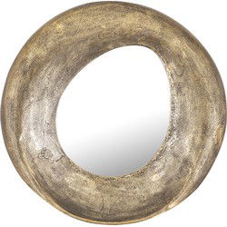 PTMD Daweson Brass Casted Alu Mirror Open Round