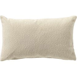 Dutch Decor JULIO - Buitenkussen 30x50 cm - waterafstotend en uv-bestendig - Marshmallow - wit - Dutch Decor