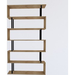 Etagère 7 planken eiken decor saffier L90 cm - Hector