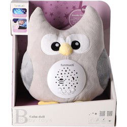 Knuffelprojector Uil + Licht en Geluid
